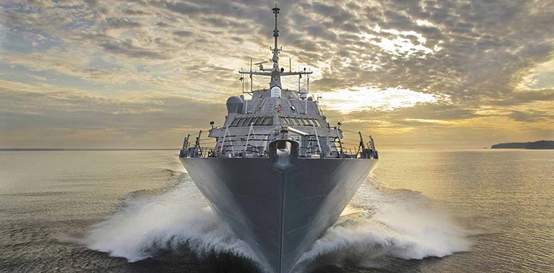 Military naval vessel
